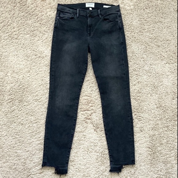 Frame Denim Le Skinny De Jeanne Crop Jeans - Picture 5 of 14